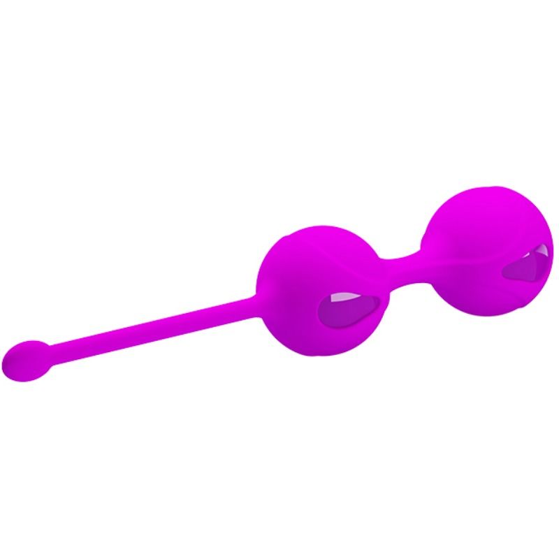Kegel-Übung mit den Kegel-Squeeze-II-Bällen
