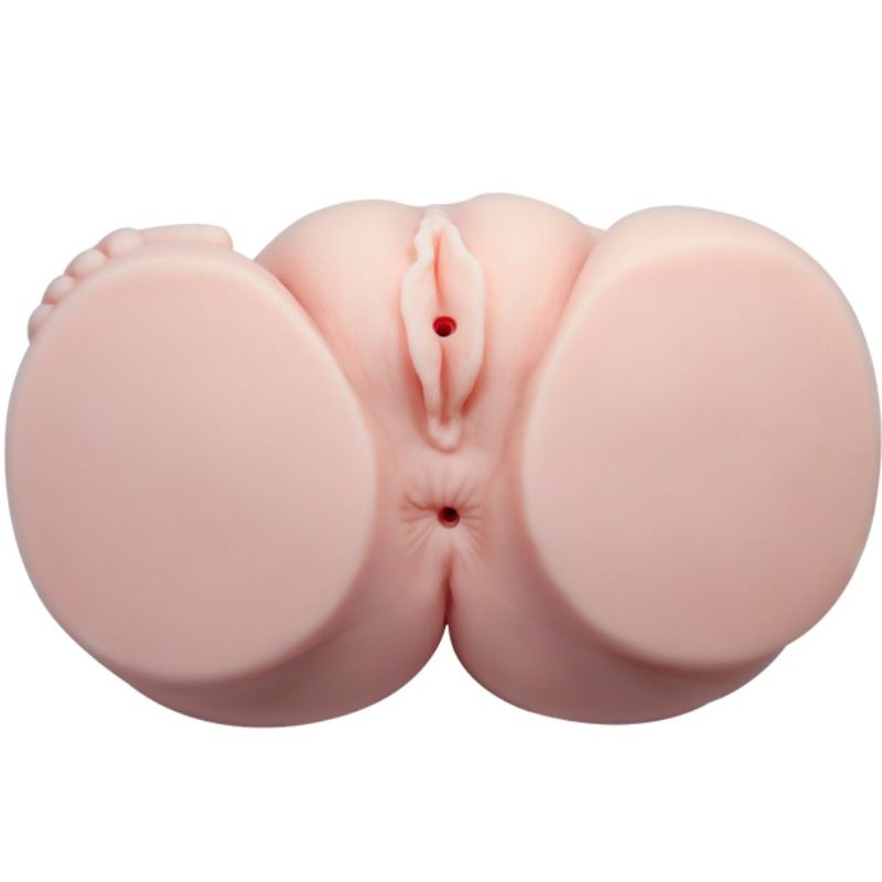 Realistische Vagina und Anus mit Vibration
