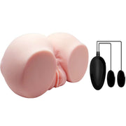 Realistische Vagina und Anus mit Vibration