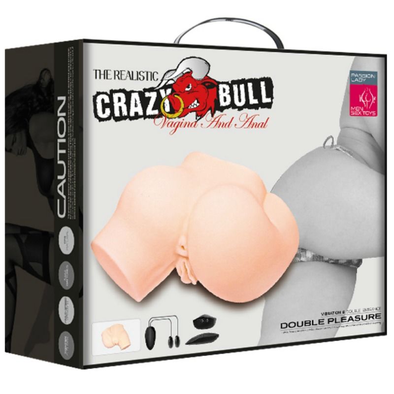 Arsch mit realistischer Vagina und Anus und Vibration