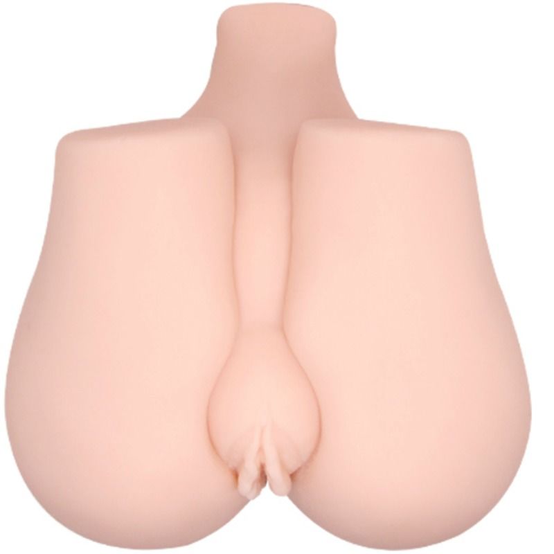 Realistische Vagina und Anus mit Vibrationsposition 3