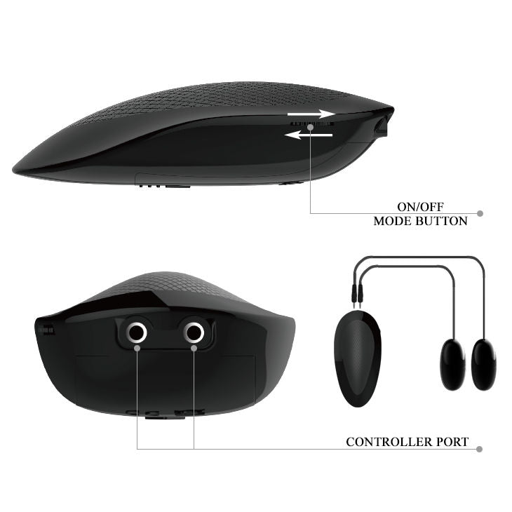 Realistische Vagina und Anus mit Vibrationsposition 4