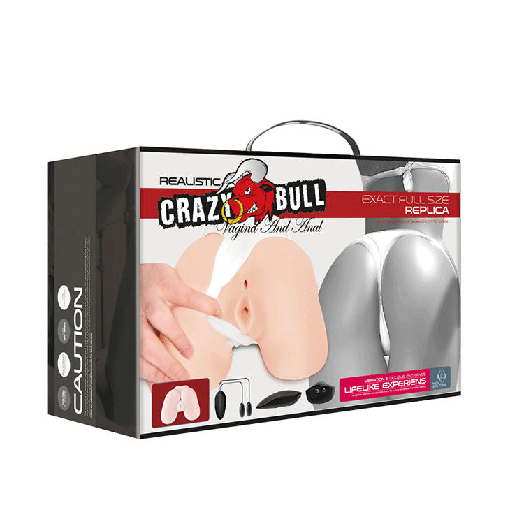 Realistische Vagina und Anus mit Vibrationsposition 5