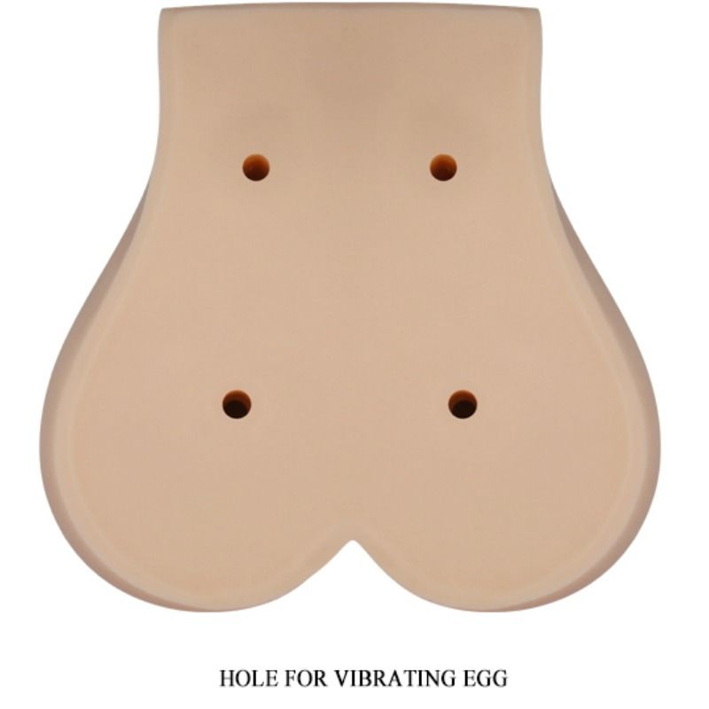 Realistische Vagina und Anus mit Vibrationsposition 7
