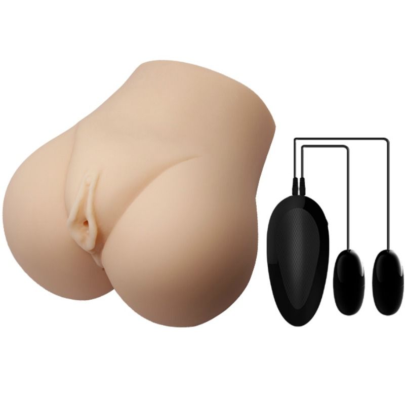 Realistische Vagina und Anus mit Vibrationsposition 7