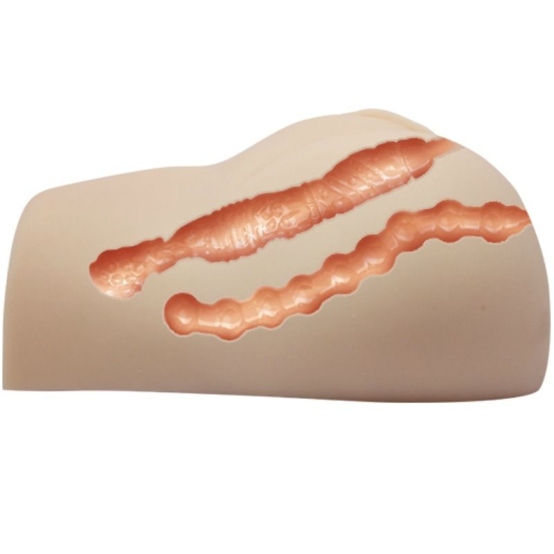 Realistische Vagina und Anus mit Vibrationsposition 7