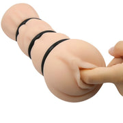 Vagina-Masturbator mit Ringen
