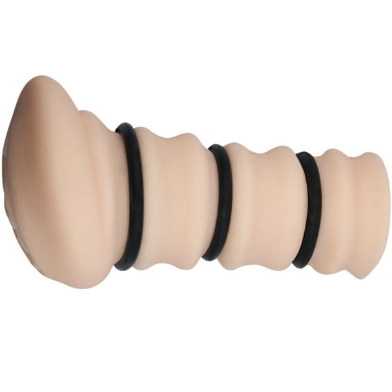 Masturbator mit Ringen Vagina Modell 2