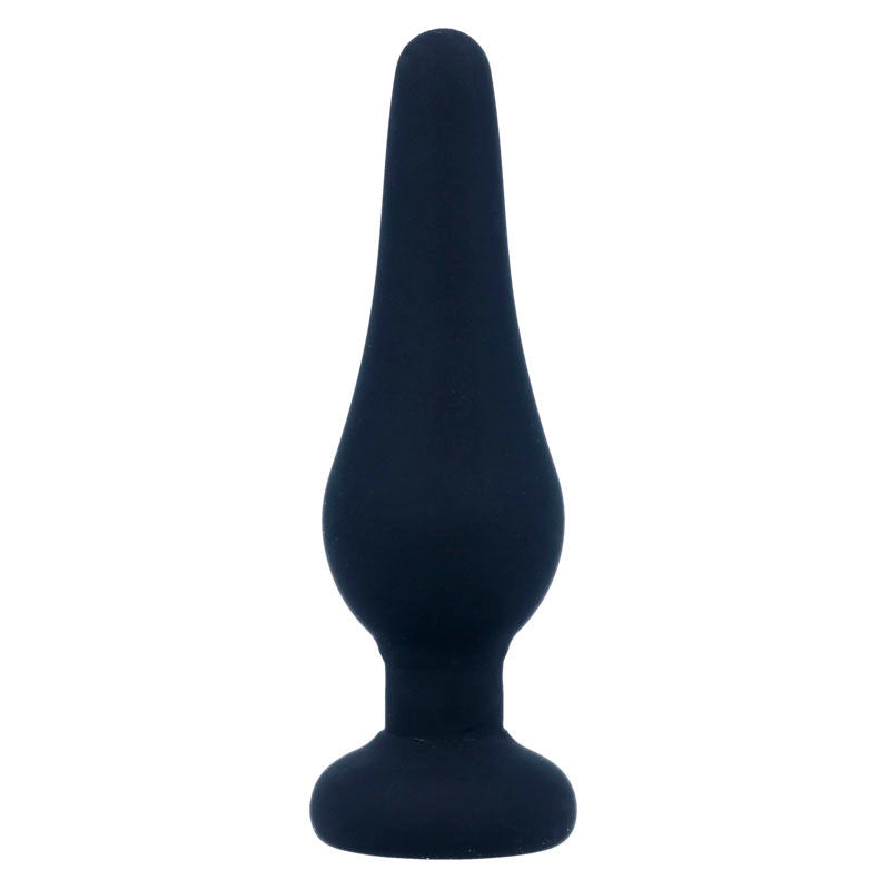 Pipo s schwarzer Silikon-Analplug 9,8 cm