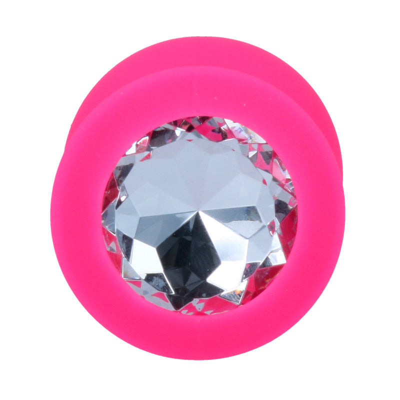 Analplug Shelki L in Fuchsie