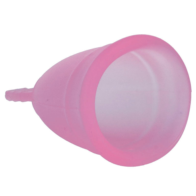 Rosa Menstruationstasse - Größe L