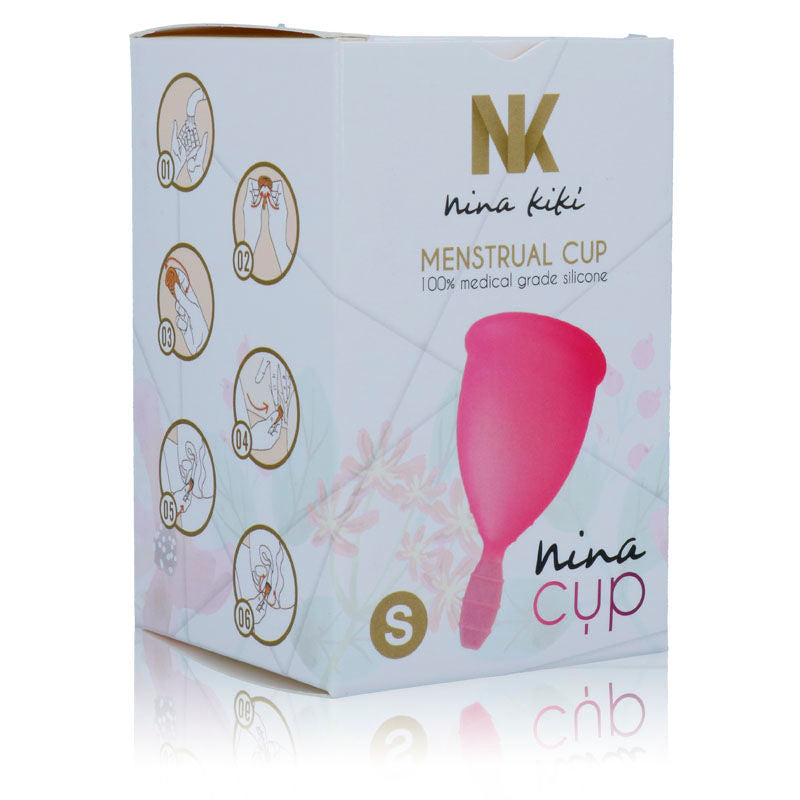 Rosa Menstruationstasse - Größe S