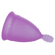 Lila Menstruationstasse - Größe L