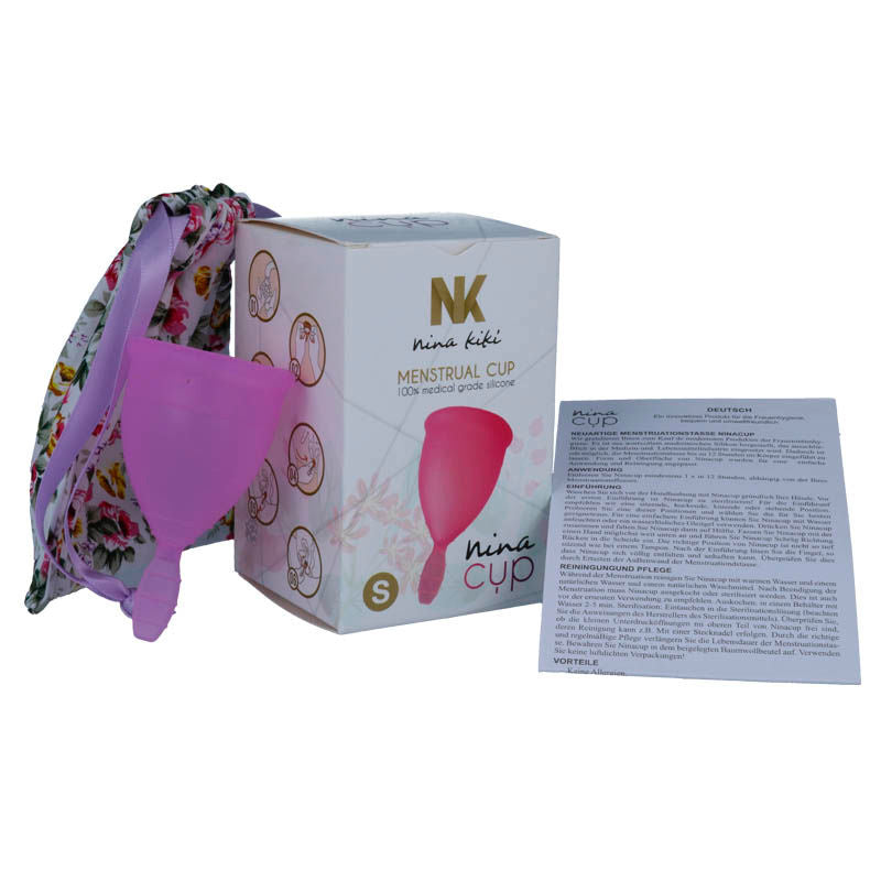 Lila Menstruationstasse - Größe S