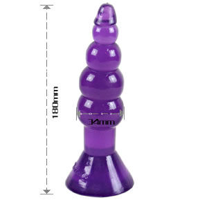 Höhepunkt passiert Analplug 17 cm