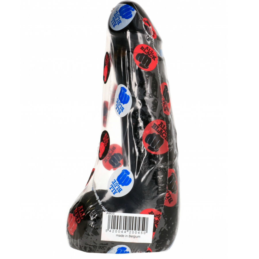 Weicher, schwarzer, realistischer Dildo, 20 cm
