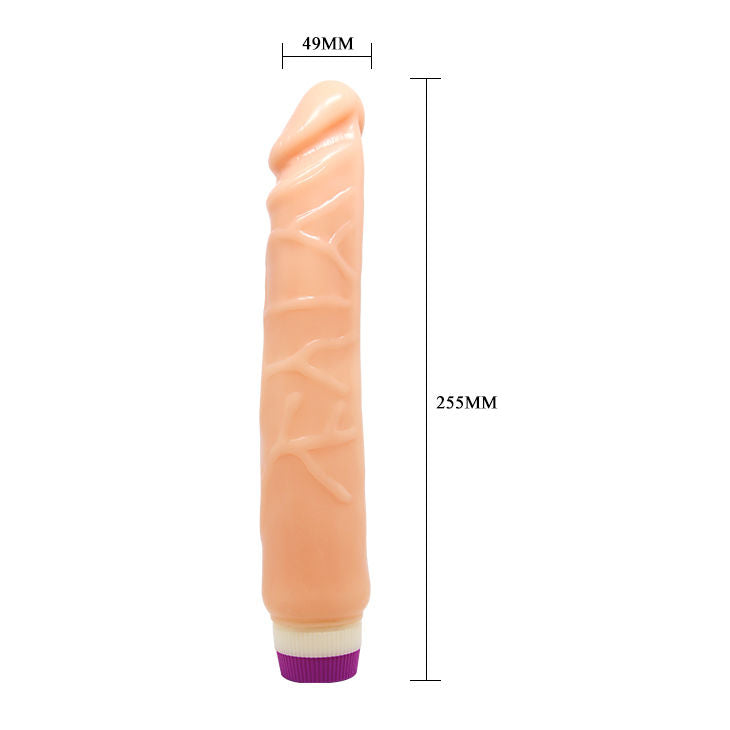 Realistische vibrierende Lustwellen 25,5 cm