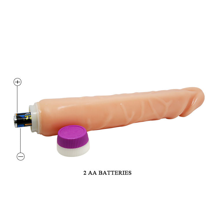 Realistische vibrierende Lustwellen 25,5 cm