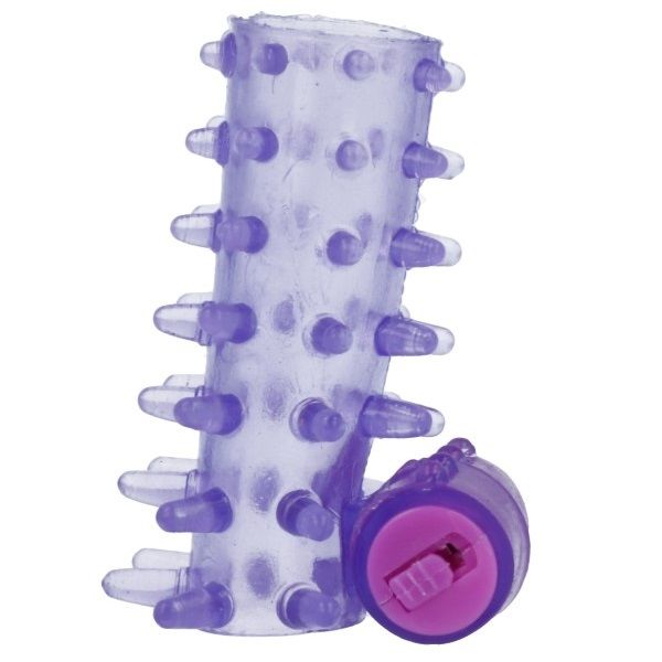 Lila Vibrator Penishülle