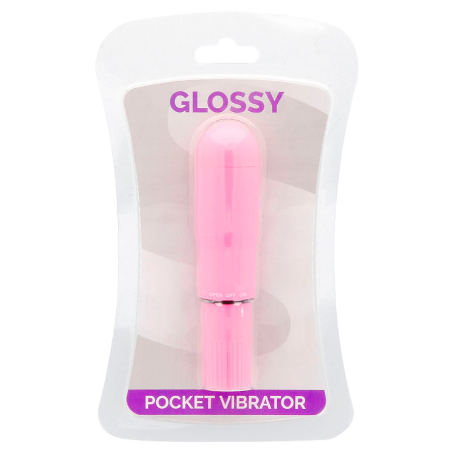 Dunkelrosa Taschenvibrator