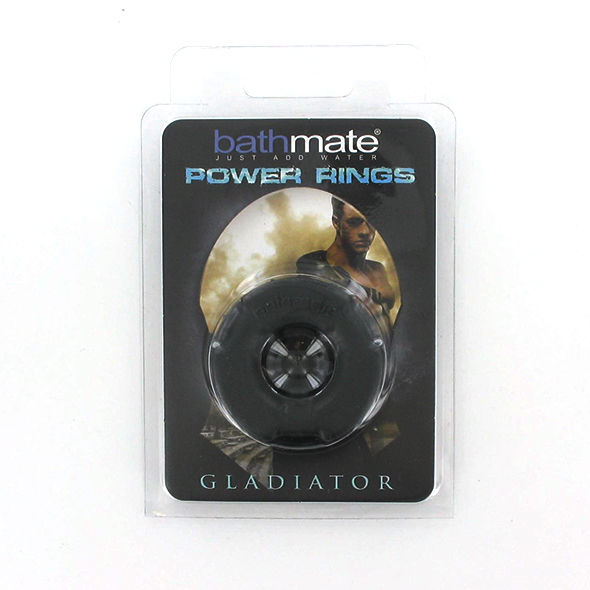 Schwarzer Gladiator-Penisring