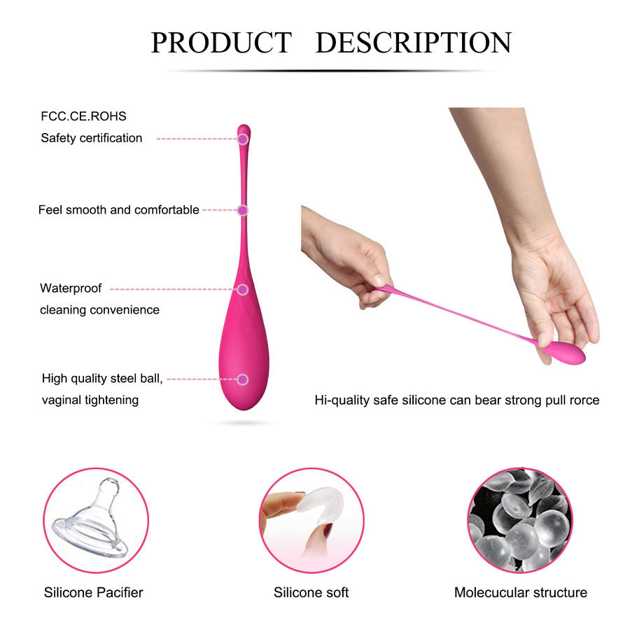 Kegel Fit Beckenbodentrainingsset 6-tlg