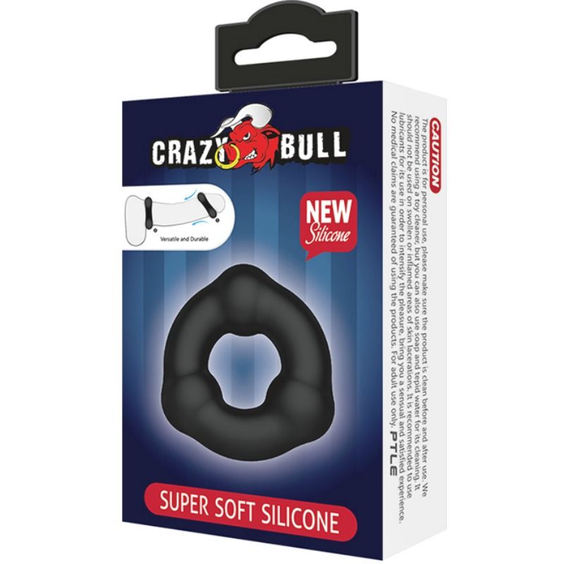 Superweicher Silikonring mit Noppen
