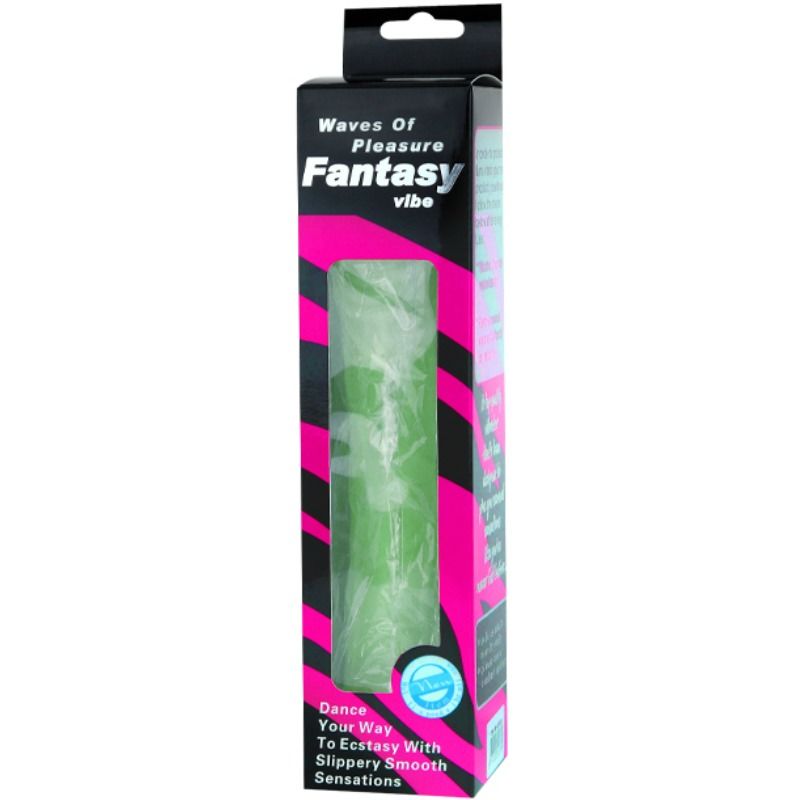 Waves of Pleasure Vibrator 23 cm Grün