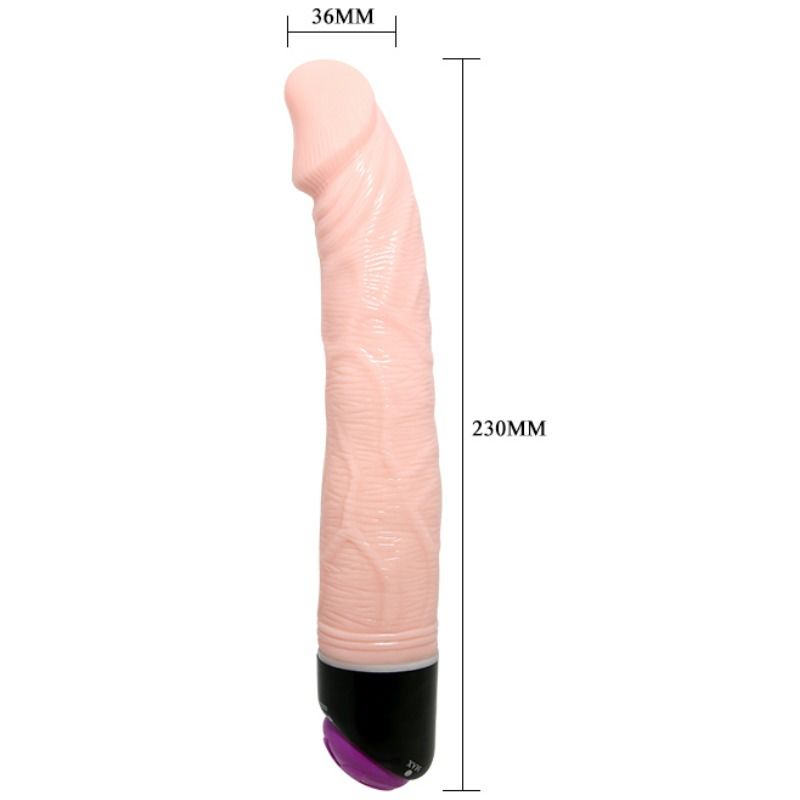 Adourclub realistischer Vibrator 23 cm natürlich