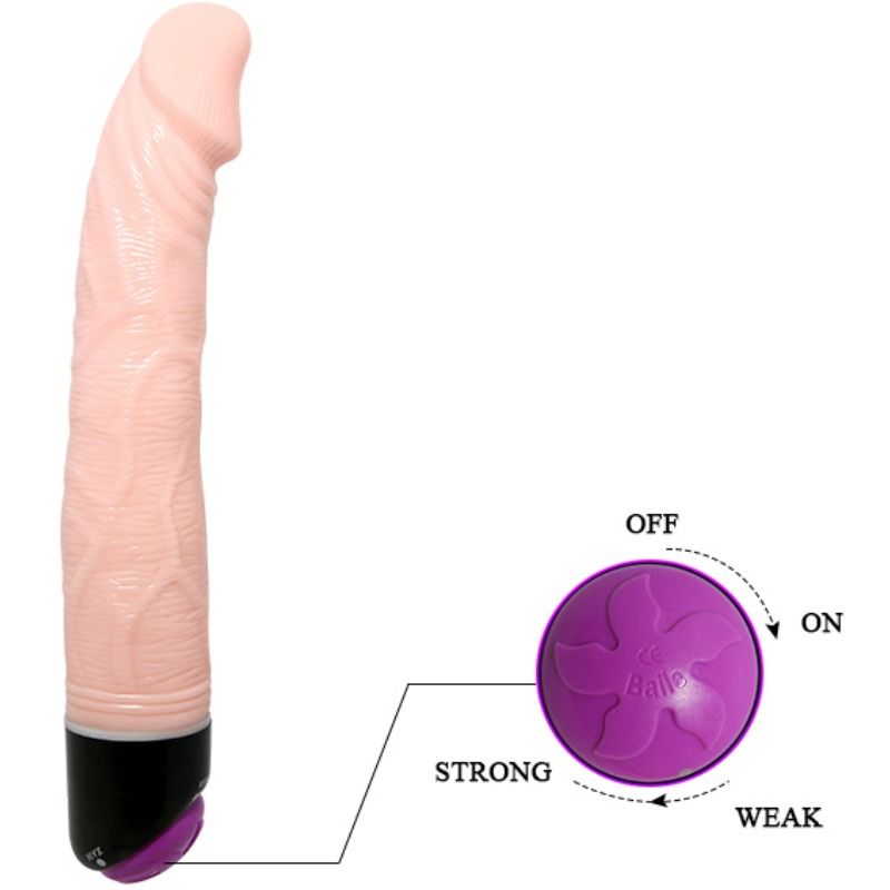 Adourclub realistischer Vibrator 23 cm natürlich