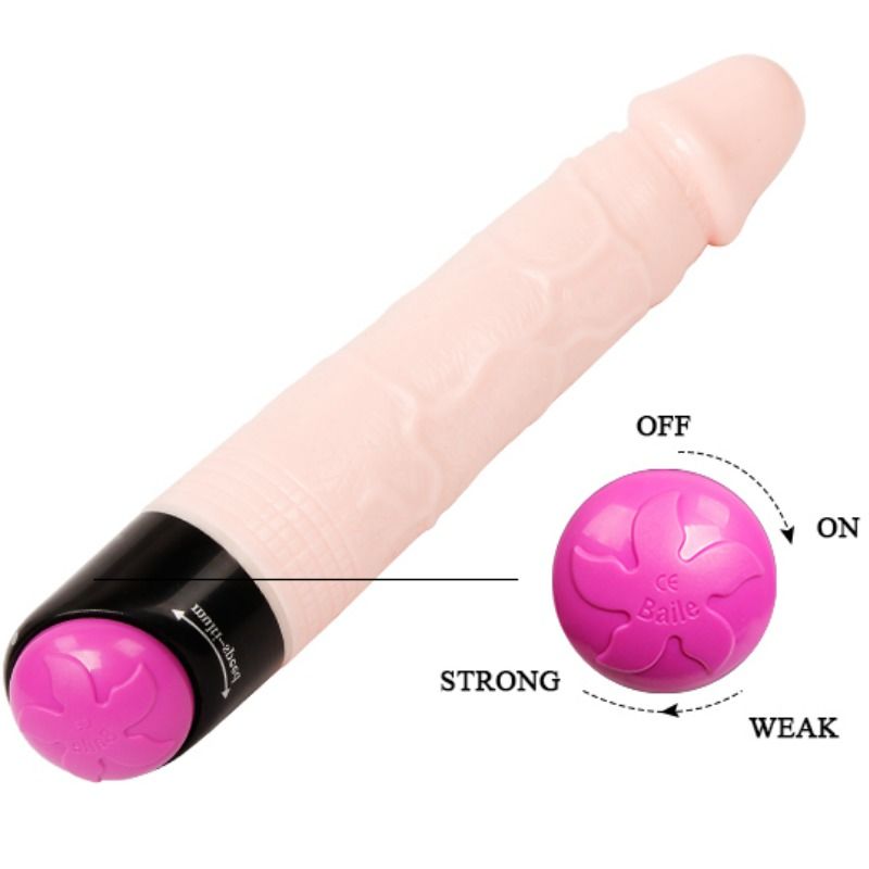 Bunte Sex-Vibration und Rotation 24cm