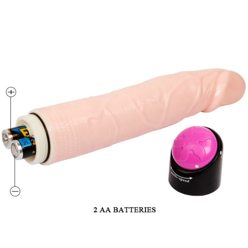 Bunte Sex-Vibration und Rotation 24cm