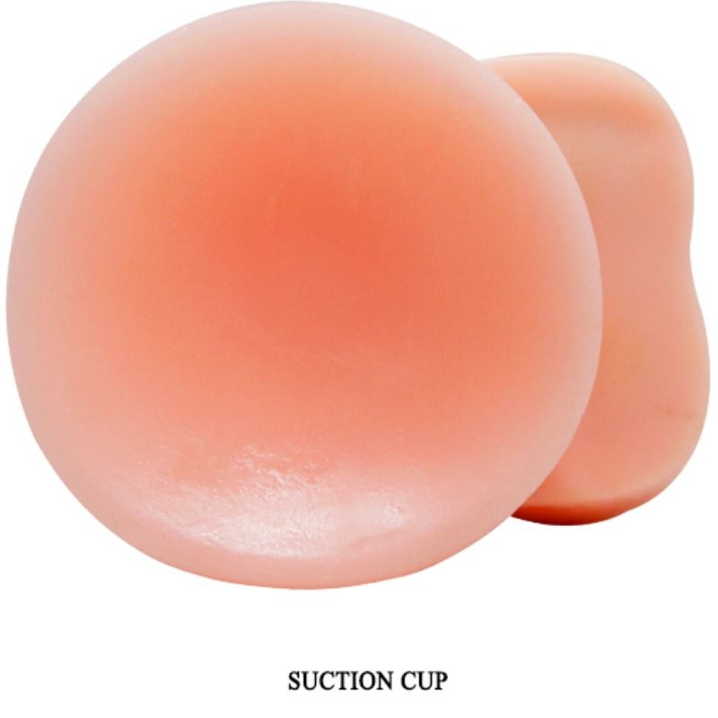 Realistischer Dildo Dong mit Vibration und Rotation 20 cm