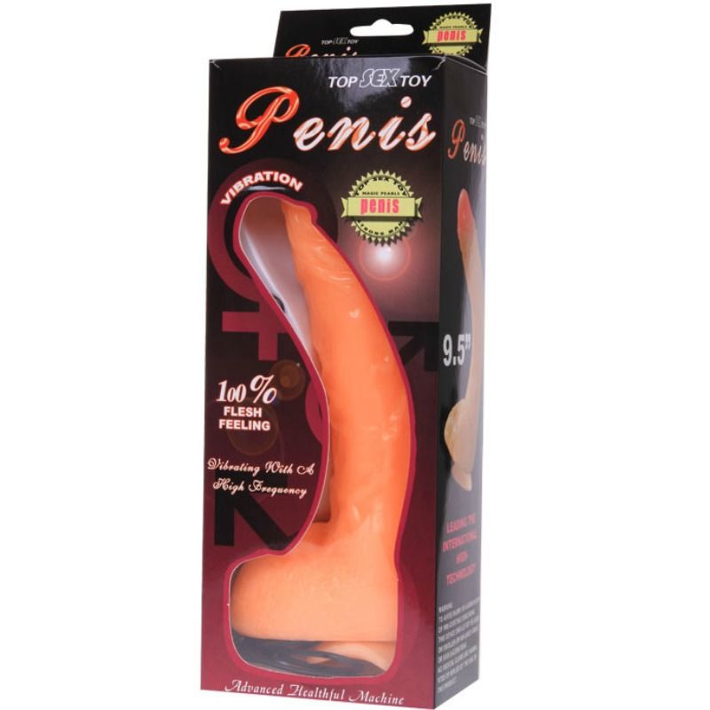 Vibrierender Penisdildo mit realistischem Vibrationsgefühl