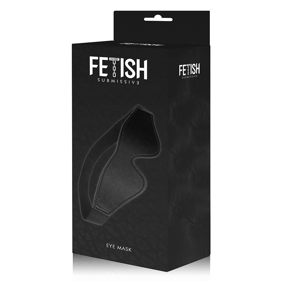 Maske aus veganem Leder mit Noprene-Futter