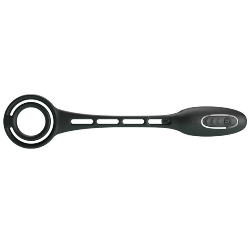 Penisringe mit vibrierendem Plug