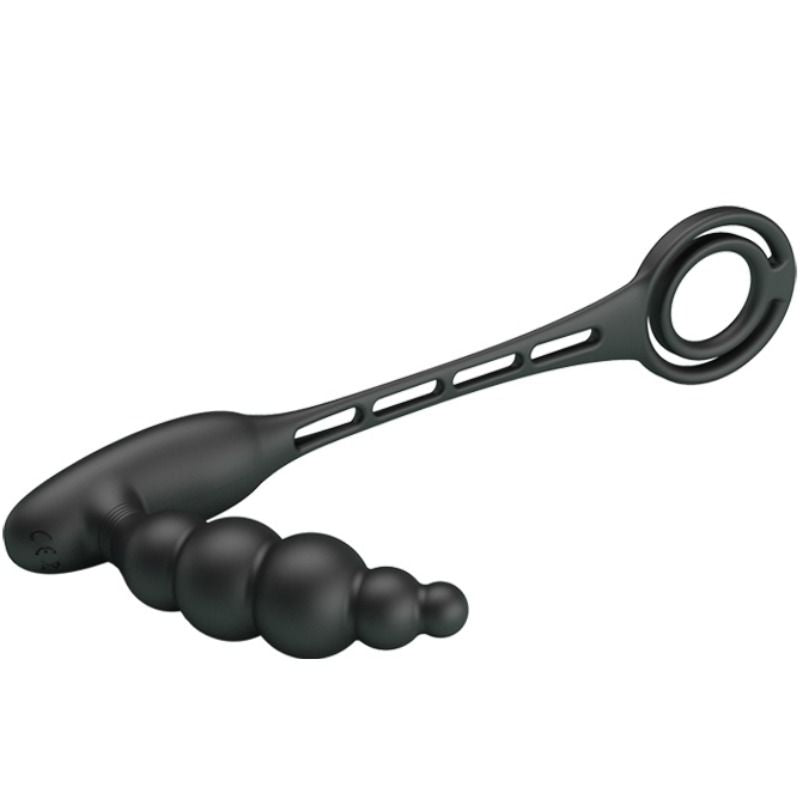 Penisringe mit vibrierendem Plug