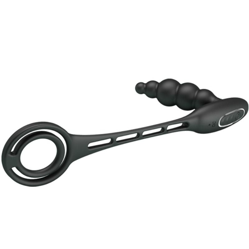 Penisringe mit vibrierendem Plug