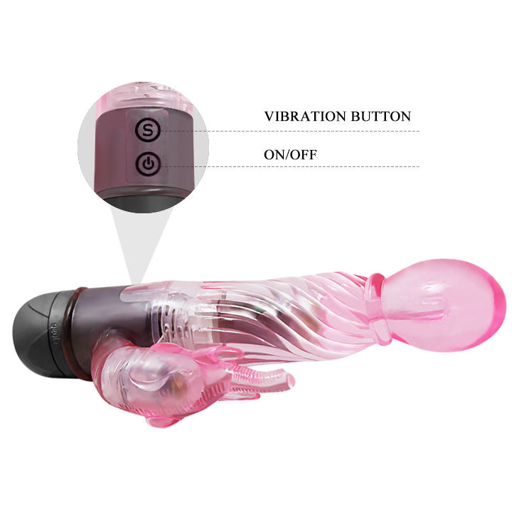 Bieten Sie eine Art Liebhabervibrator mit rosa Kaninchen 10 Modi