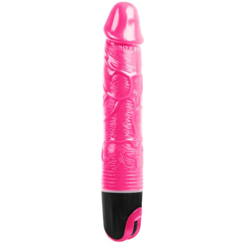 Rosafarbener Vibrator mit mehreren Geschwindigkeiten