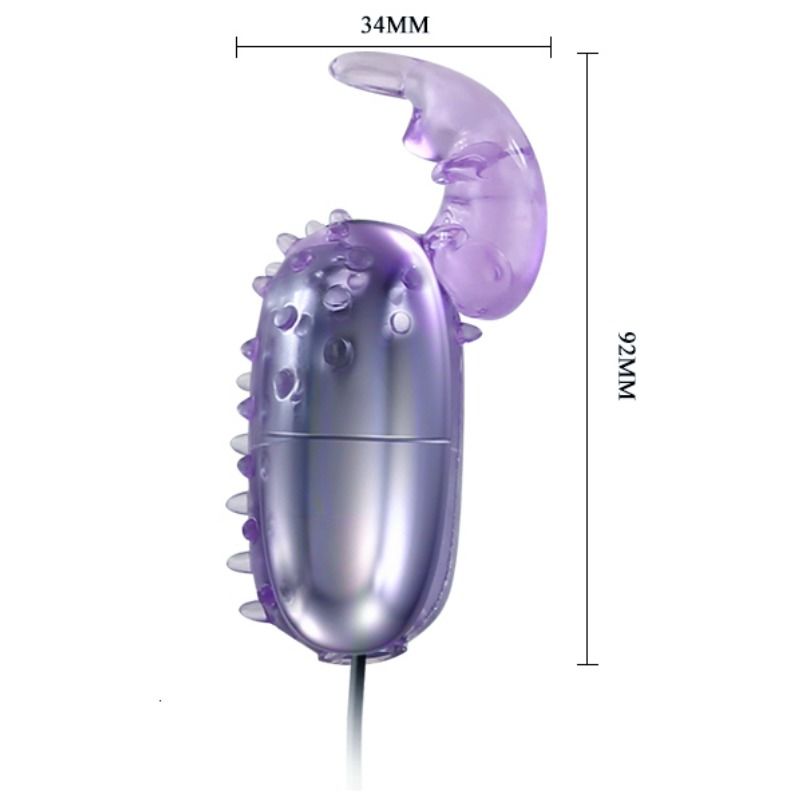 Super vibrierender Eiervibrator mit Stimulator