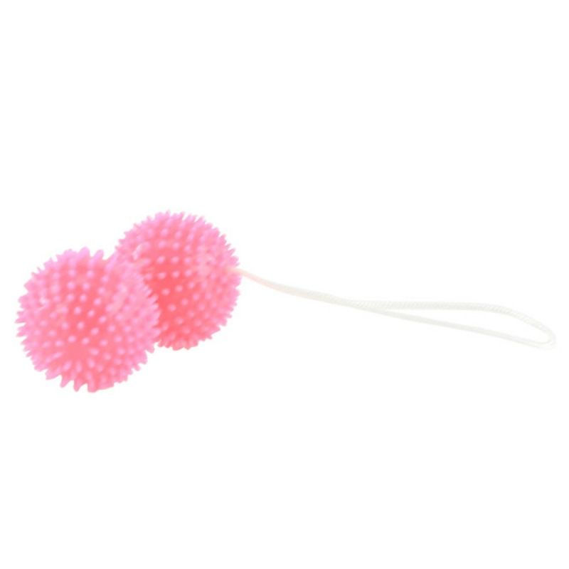 Deep Pleasure Rosa Strukturierte Kugeln 3,6 cm