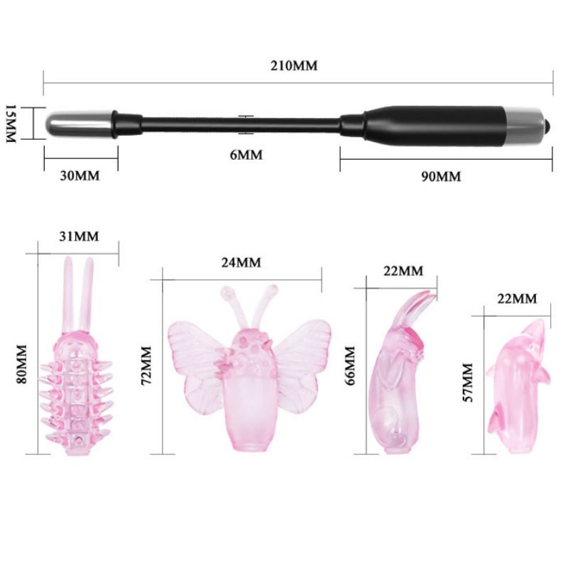 Wizard Wand Stimulator mit Vibration