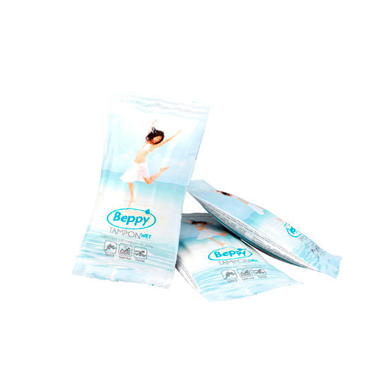 Weiche, bequeme feuchte Tampons, 2 Stück