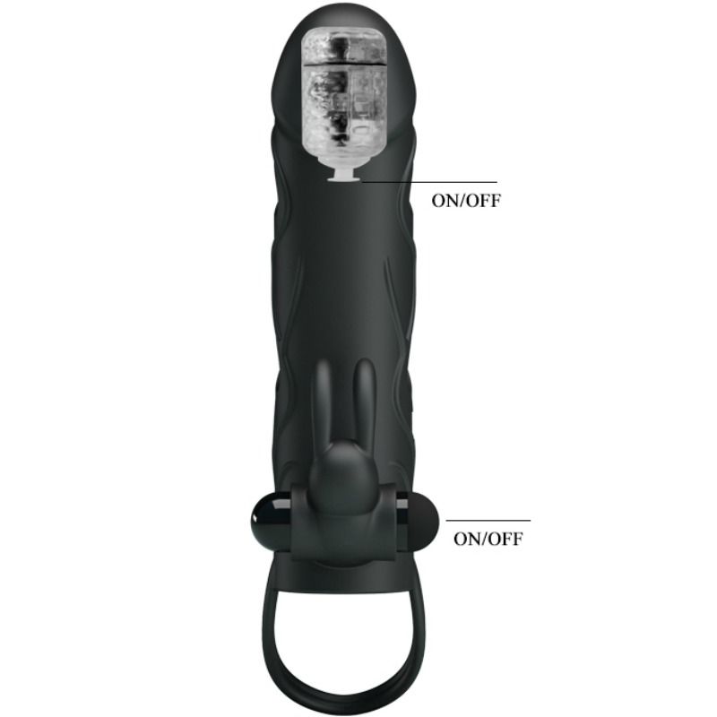 Silikonhülle mit Vibration 14 cm 2.0