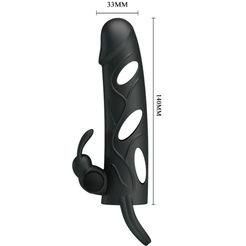 Silikonhülle mit Vibration 14 cm 2.0