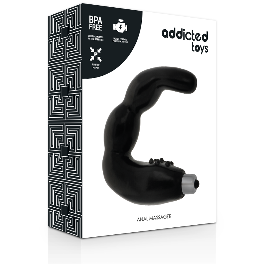 Anal-Prostata-Massagegerät mit Vibration