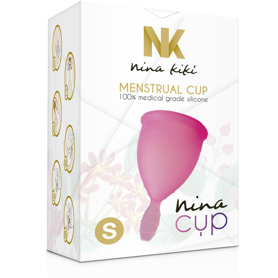 Rosa Menstruationstasse - Größe S