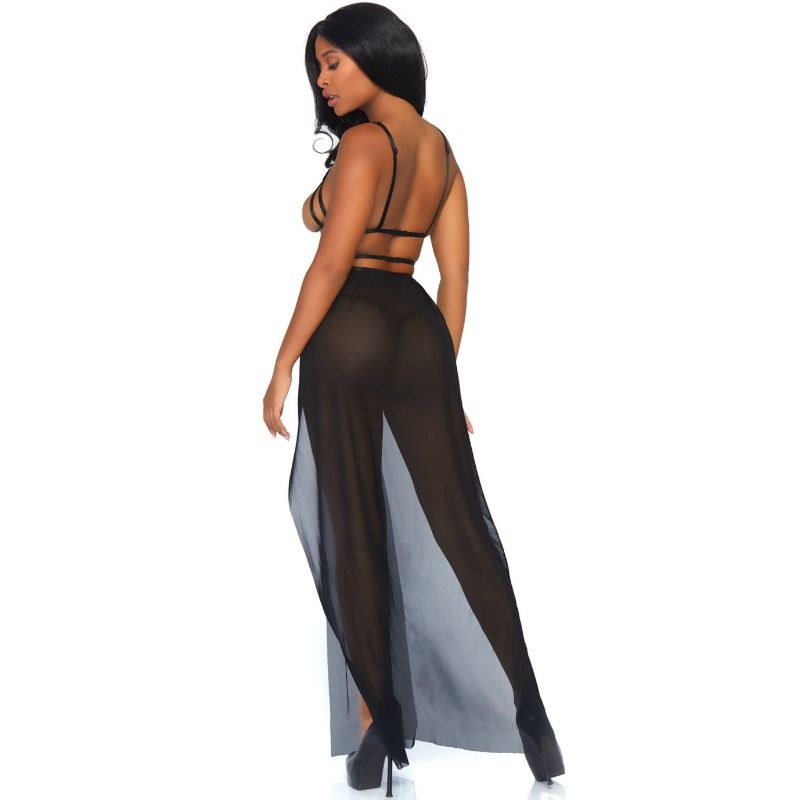 Maxi-Käfigkleid und Tanga s/m