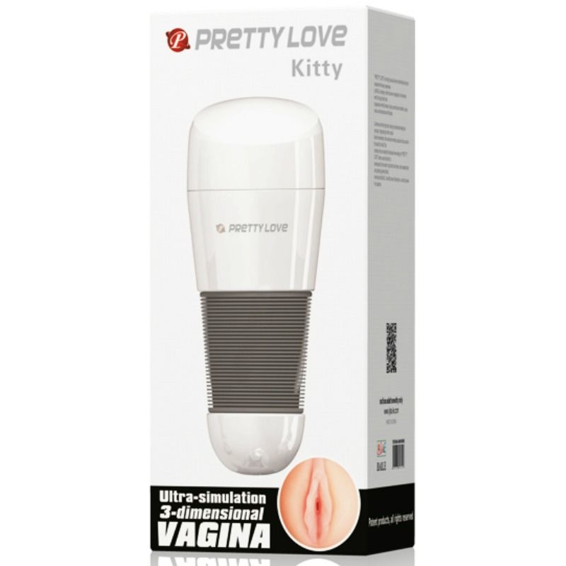 Kitty Masturbator Vagina weiß 2